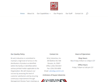 Tablet Screenshot of mandjind.com